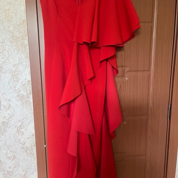 Solace London Red Alora dress - Picture 5 of 5